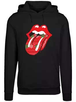 Толстовка на молнии F4Nt4Stic The Rolling Stones, черный