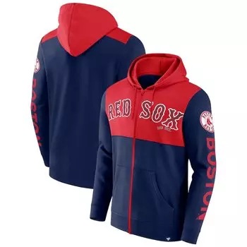 Толстовка на молнии Fanatics Branded Boston Red Sox, нави