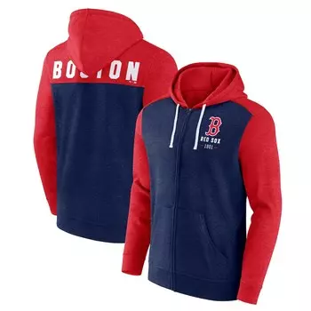 Толстовка на молнии Fanatics Branded Boston Red Sox, нави