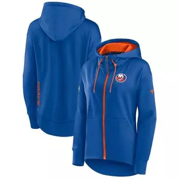 Толстовка на молнии Fanatics Branded New York Islanders, роял