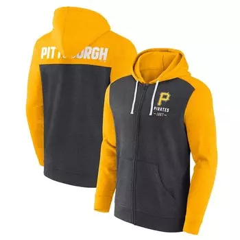 Толстовка на молнии Fanatics Branded Pittsburgh Pirates, золотой