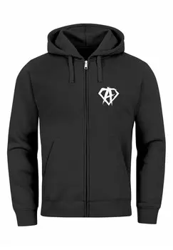 Толстовка на молнии FASHION STREETSTYLE Neverless, черный