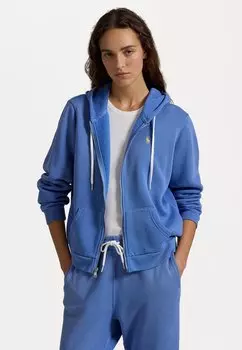 Толстовка на молнии FLEECE FULL ZIP HOODIE Polo Ralph Lauren, синий
