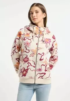 Толстовка на молнии FLLAWIA Ragwear, бежевый