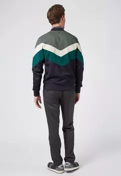 Толстовка на молнии FREEDOM FOR A CHANGE TRACK WITH FASTENING 4funkyflavours, темно-синий