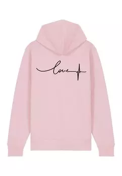 Толстовка на молнии FREQUENCY BACK EMBROIDERY Mira Paris, розовый