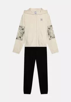 Толстовка на молнии FULL ZIP HOODED UNISEX SET Champion, бежевый