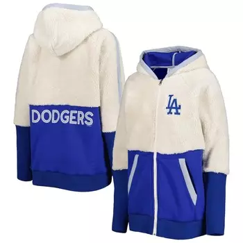 Толстовка на молнии G-III 4Her by Carl Banks Los Angeles Dodgers, серый