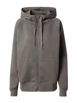Толстовка на молнии G–Star, серый/темно-серый