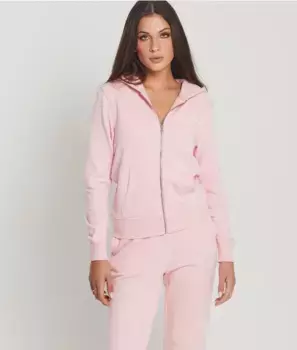 Толстовка на молнии Gaia Retro Jeans, розовый