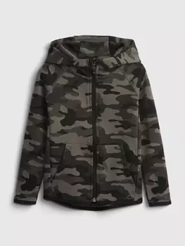 Толстовка на молнии Gap, коричневый
