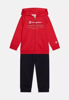 Толстовка на молнии GRAPHIC HOODED FULL ZIP SUIT UNISEX SET Champion, красный