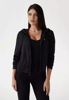 Толстовка на молнии Guess, черный