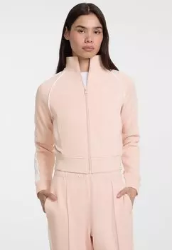 Толстовка на молнии Guess Jeans, розовый