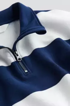 Толстовка на молнии H&M, белый