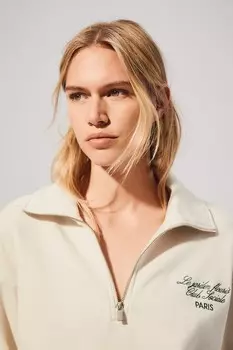 Толстовка на молнии H&M, бежевый
