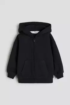 Толстовка на молнии H&M, черный