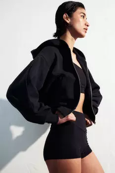 Толстовка на молнии H&M, черный