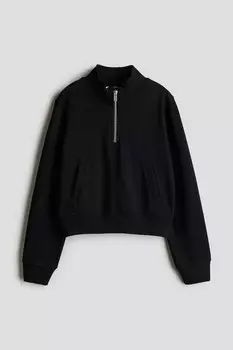 Толстовка на молнии H&M, черный