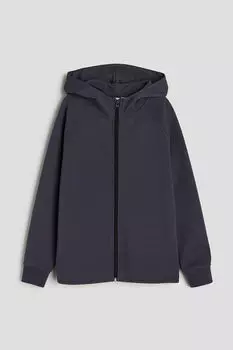 Толстовка на молнии H&M, серый