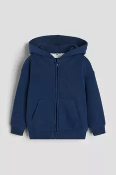 Толстовка на молнии H&M, синий