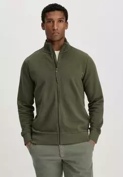 Толстовка на молнии hessnatur, зеленый