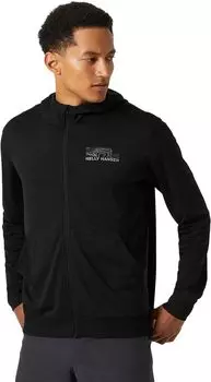 Толстовка на молнии Hh Lifa Tech Lite Helly Hansen, черный