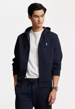 Толстовка на молнии HOOD Polo Ralph Lauren, темно-синий