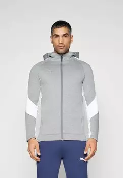 Толстовка на молнии HOODED JACKET Puma, серый