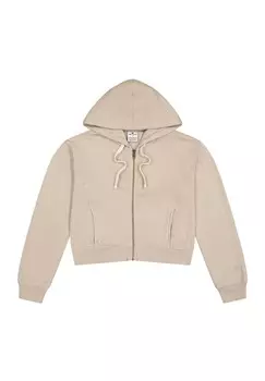Толстовка на молнии HOODED VINTAGE WASH Champion, светло-серый