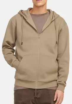 Толстовка на молнии HOODIE 2ER PACK BRADLEY Jack & Jones, бежевый