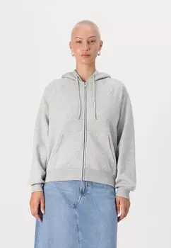 Толстовка на молнии HOODIE GAP Petite, серый