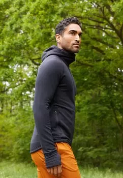 Толстовка на молнии Houdini POWER HOUDI, цвет Trueblack