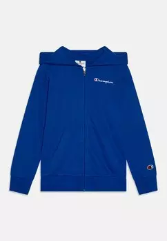 Толстовка на молнии ICONS FULL ZIP HOODIE WITH SMALL LOGO Champion, синий