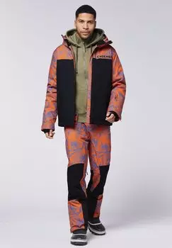 Толстовка на молнии IM LABEL-TYPISCHEN LOOK Chiemsee, темно-зеленый