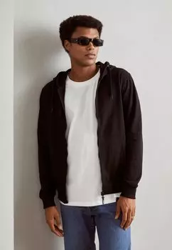 Толстовка на молнии Indicode, черный