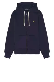 Толстовка на молнии из флиса Polo Ralph Lauren, cruise navy