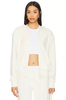 Толстовка на молнии из велюра Rhys Splits59, creme