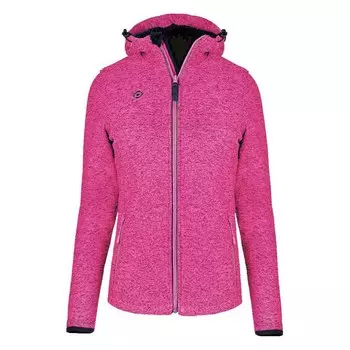 Толстовка на молнии Izas Persia W Hooded, розовый