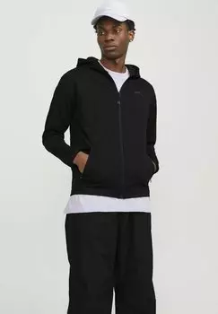 Толстовка на молнии Jack & Jones, черный
