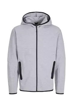 Толстовка на молнии Jack & Jones, серый