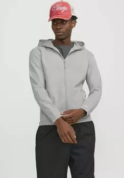 Толстовка на молнии Jack & Jones, серый