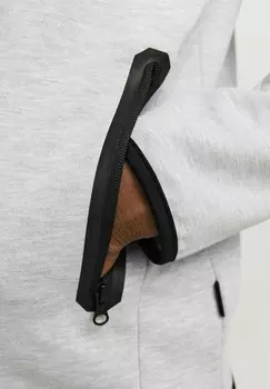 Толстовка на молнии Jack & Jones, серый