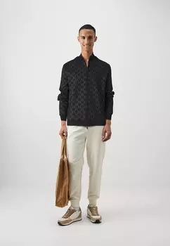 Толстовка на молнии JACKET KARL LAGERFELD, черный