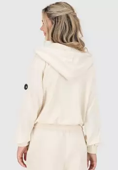 Толстовка на молнии JANNEAK alife & kickin, кремовый