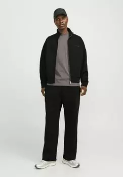 Толстовка на молнии JCOKINETIC HIGH NECK ZIP Jack & Jones, черный