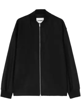Толстовка на молнии Jil Sander, черный