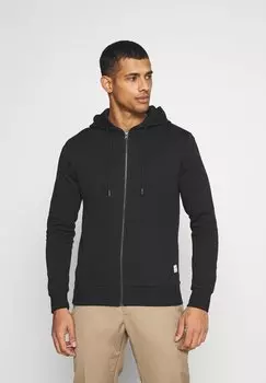 Толстовка на молнии JJEBASIC NOOS Jack & Jones, черный