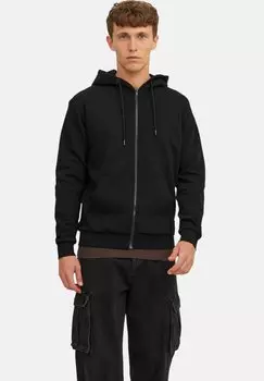 Толстовка на молнии JJEBRADLEY Jack & Jones, черный