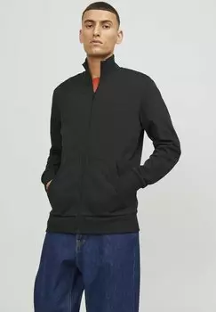 Толстовка на молнии JJEPAULOS ZIP Jack & Jones, черный